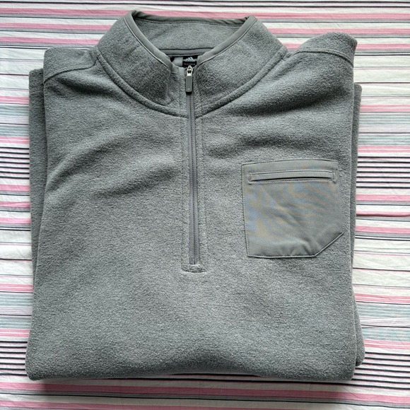 Adidas Men’s Quarter Zip Sweater - Picture 2 of 6